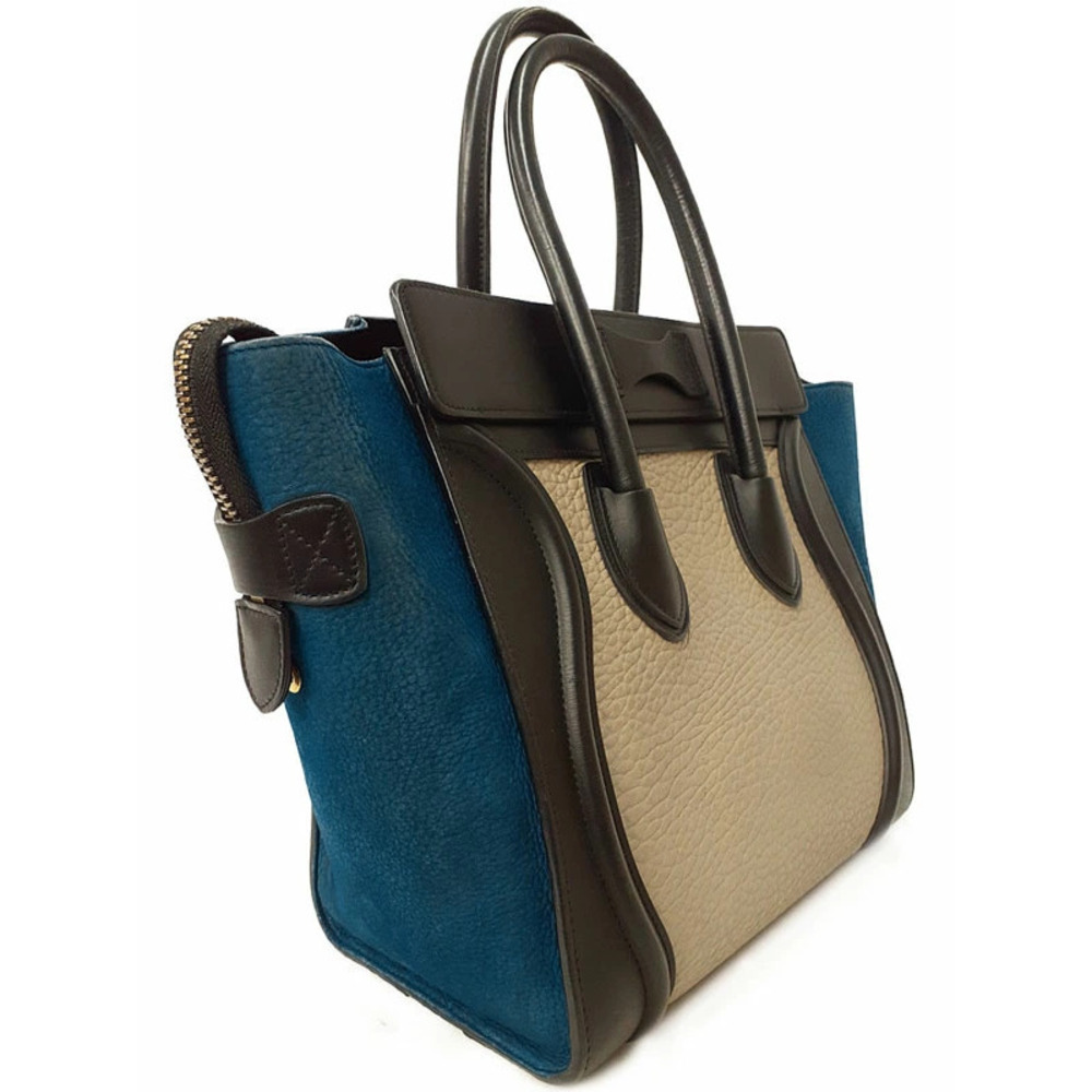 Celine Luggage Shopper 2way Handbag calfskin leather - Picture 2 of 9
